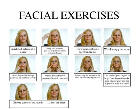 Bell S Palsy Exercise Sheet Hot Sex Picture