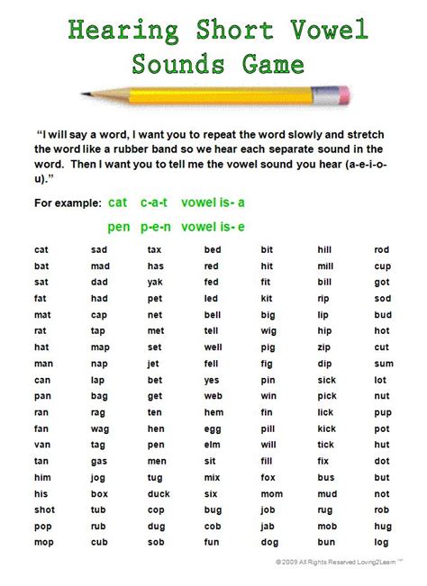 Short Vowel Sounds: Game and Learning Video | Short vowels | Pinterest