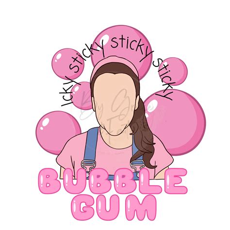 Ms Rachel Png Ms Rachel Sublimation Icky Sticky Bubble Gum Png - Etsy