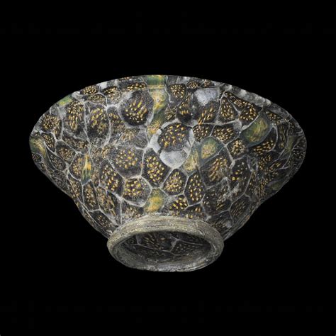 Roman Mosaic Millefiori Glass Dish 1st Century Bc Ad Roman Mosaic Millefiori Glass Glass