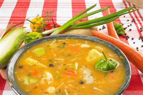 Vegetable Soup Grace Recipes Grace Foods