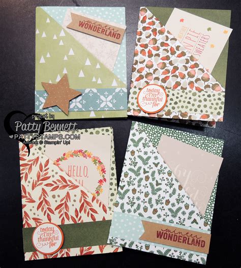 Quick And Easy Double Pocket Cards For Christmas Patty Stamps