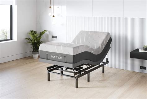 Buy Sven And Son Twin Xl Adjustable Bed Base Frame Head Tilt 12” Luxury