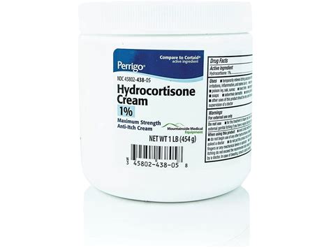 Perrigo Hydrocortisone Cream 1 Maximum Strength Anti Itch Cream 1 Lb