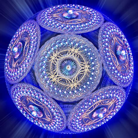 Spherical Mandala Mandala Dodecahedron Art Fractal Art