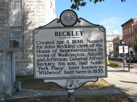 Beckley Historical Marker Raleigh County Courthouse Beckley West