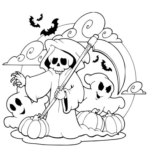 I've also added additional halloween theme alphabet character coloring. Free & Printable Halloween Coloring Pages (Updated 2021)