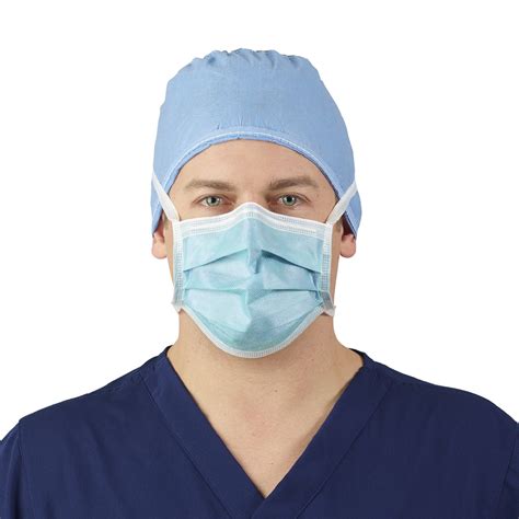 Halyard Aqua Level 3 Surgical Mask Face Masks And N95 Respirators Facial And Respiratory