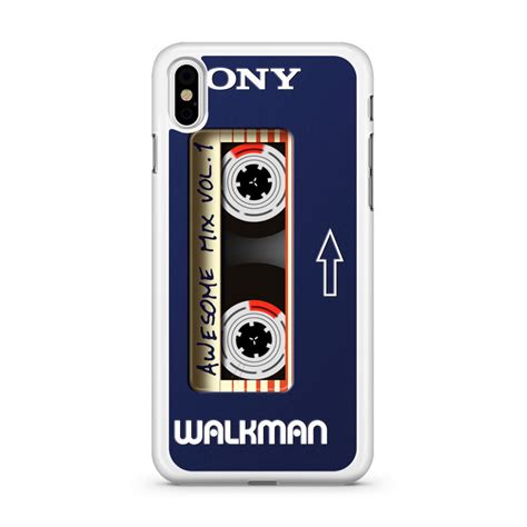 Awesome Mix Vol 1 Walkman Iphone X Case Jocases