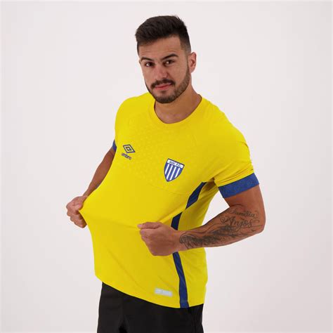 Camisa Umbro AvaÍ Goleiro 2018 Amarela Futfanatics