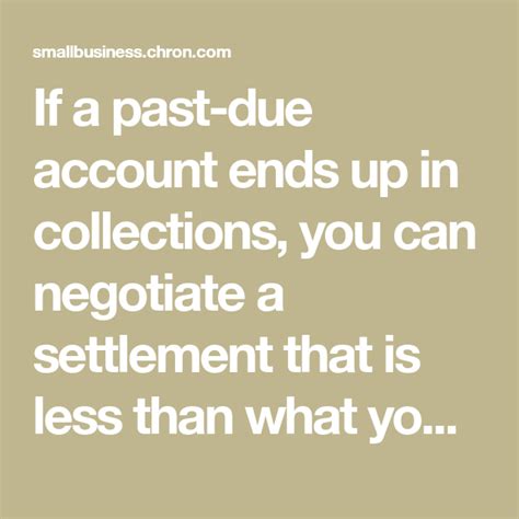 How To Negotiate A Settlement With A Collection Agency Unsecured Debt