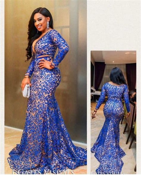 Latest Nigerian Lace Styles And Designs 2019