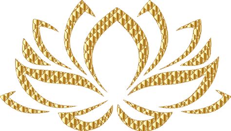 Gold Lotus Flower Logo Logodix