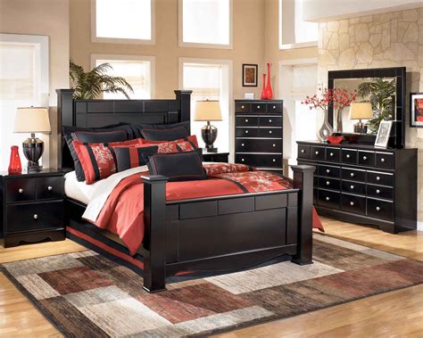 Black Bedroom Furniture Sets Flower Love