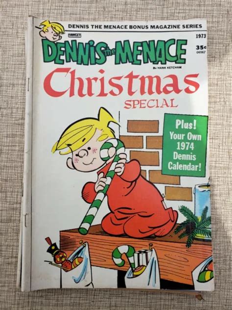 Dennis The Menace Bonus Magazine Series 123 Fawcett Comics 1973 Fn 2