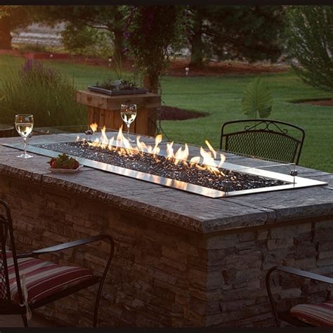 Get free shipping on qualified propane fire pits or buy online pick up in store today in the outdoors department. Empire OL48TP10P Outdoor Linear 48" Stainless Steel ...