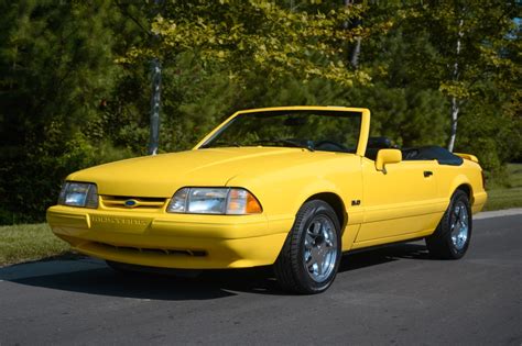 1993 Ford Mustang Lx 50 Convertible 5 Speed For Sale On Bat Auctions