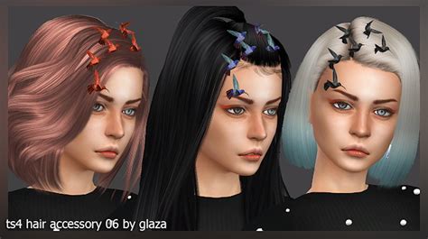 Hair Accessory 06 At All By Glaza Sims 4 Updates