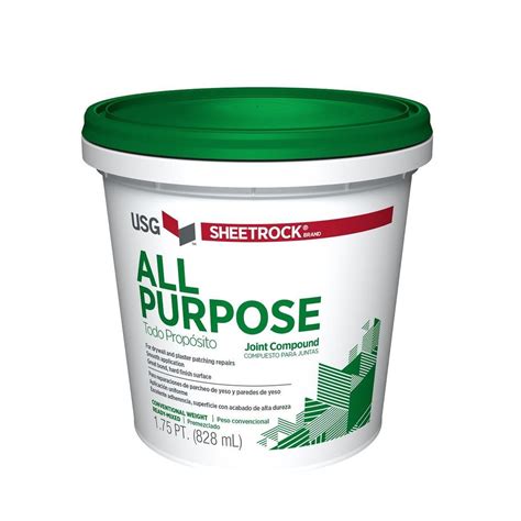 How doers get more done. SHEETROCK Brand All-Purpose 1.75 Pt. Pre-Mixed Joint ...