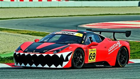 Ferrari 458 Italia Gt3 Racing Car Race Cars Ferrari Challenge Hd