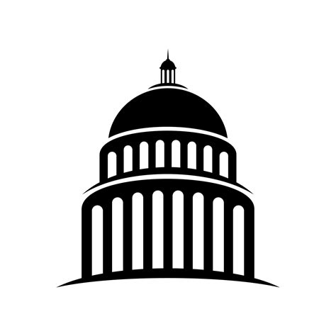 Us Capitol Building Vector Art Icons And Graphics For Free Download