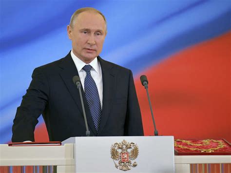 Putin Starts Historic Fourth Term As Russian Leader The Two Way Npr