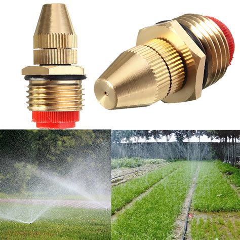 12 Inch Brass Adjustable Sprinkler Garden Lawn Atomizing Water Sprayer