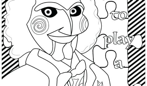 Download Jeffy Coloring Pages Nightmare Puppet Master Fnaf Coloring