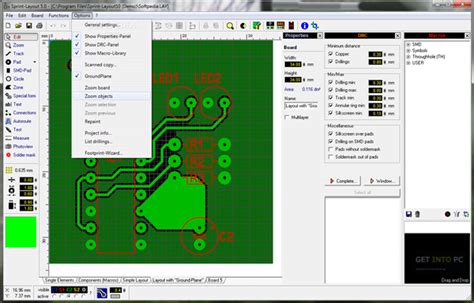 دانلود نرم افزار طراحی برد و مدار چاپی Sprint Layout V60
