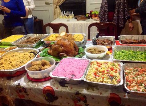 Hosting the entire clan for the holidays need an easy fix? Arrange of different platters, Thanksgiving dinner 2014 ...