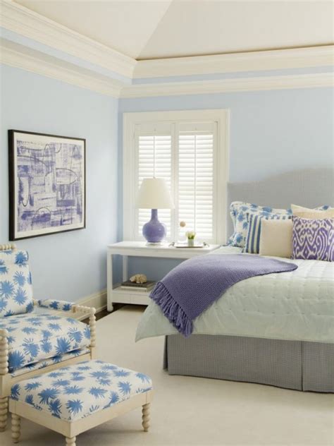 Choosing paint color for the bedroom is a difficult task, especially for those who have no experience in lavender purple will clear away the monotony and make the bedroom more brilliant. 21 Pastel Blue Bedroom Design Ideas