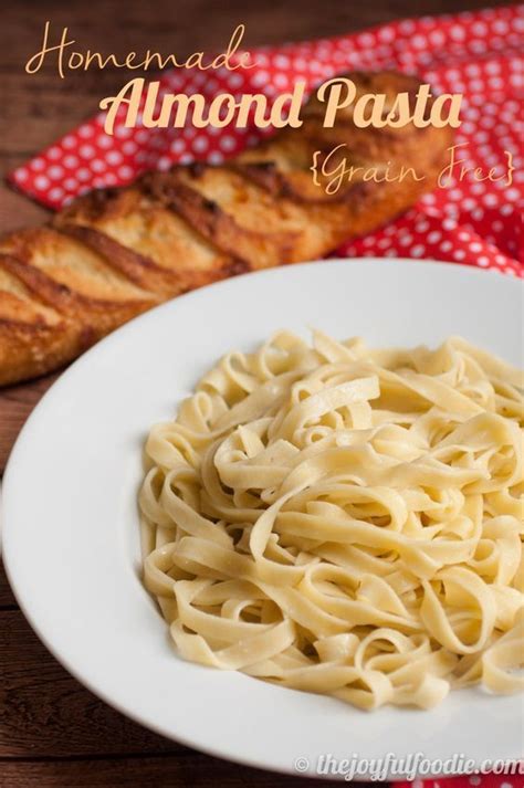 Pasta made of almond flour? Tastes awesome and is just as easy to whip ...