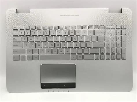 New Us Backlit Keyboard For Asus G551vg551vwg551zu Topcase Upper Case