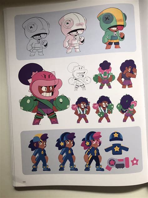Pin By N N On Conceptbrawlstars Character Design Cartoon Character Design Star Character