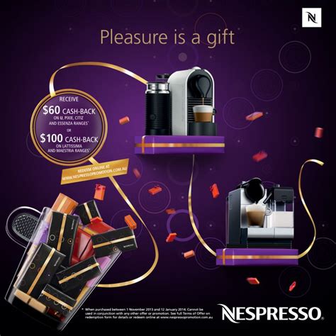 Earn money for your used appliance parts. Take advantage of the Nespresso Cash-back Promotion this ...