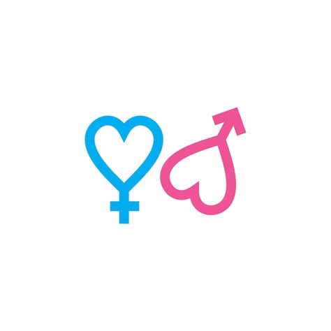 Premium Vector Male And Female Gender Symbol Female And Male Gender