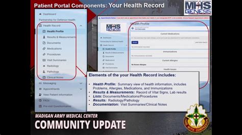 September Community Update Mhs Genesis Patient Portal Walk Through