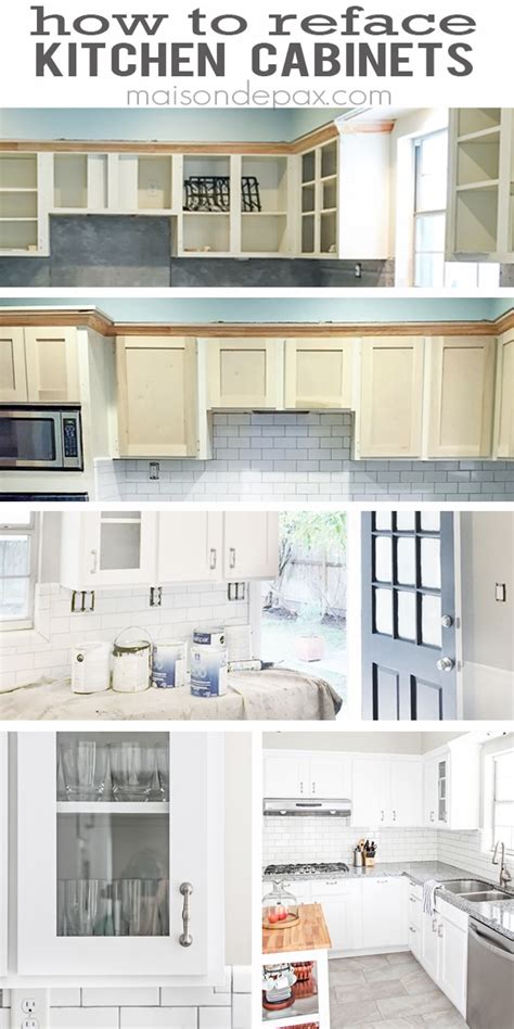 How much to resurface cabinets. Refacing Kitchen Cabinets - Maison de Pax