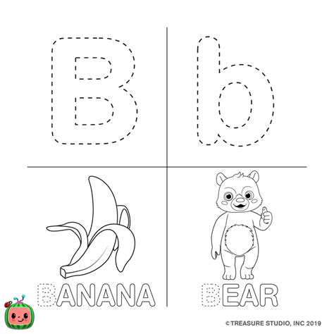These alphabet coloring sheets will help little ones identify uppercase and lowercase versions of each letter. Pin On Cocomelon - Coloring Home