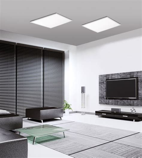 Txl24 led panel befestigung montage edelstahl halterung fur led. LED Panel, Deckenleuchte, flach, platzsparend | Led ...