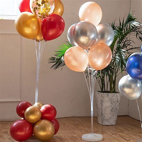4 Types Balloons Stand Holder Column Kids Birthday Party Wedding