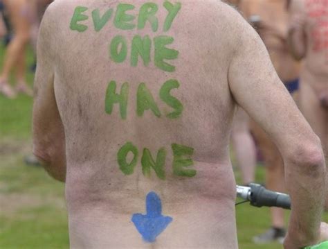 Naked Bike Riders Highlight Vulnerability Of Cyclists Bbc News