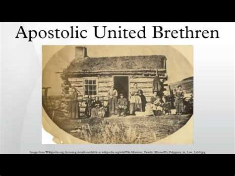 Other names include allred group, aub, the work, the group allred was replaced by his brother, owen a. Apostolic United Brethren - YouTube