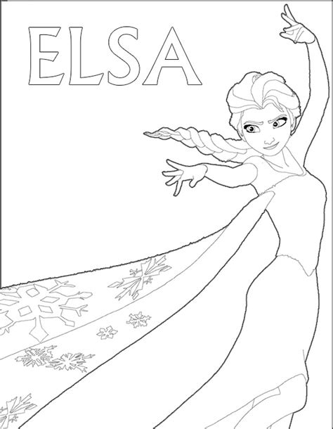 Disegni Frozen Elsa Da Colorare Giochi Di Frozen