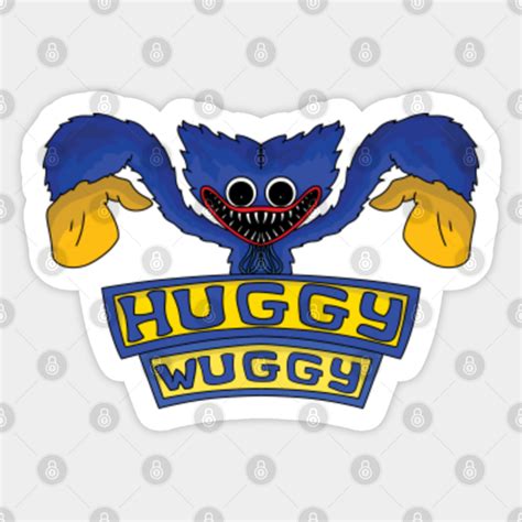 Fnf Another Poppy Playtime Huggy Wuggy Art Huggy Wuggy Sticker Teepublic