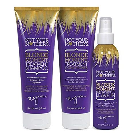 Product Review Not Your Mothers Blonde Moment Seal And Protect Leave In