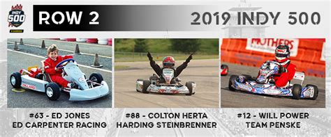 About 135,000 spectators, about 40% of the speedway's capacity, were admitted to the track for the largest sports event since the start of the pandemic. 2019 Indianapolis 500 Starting Grid - The EKN Version ...