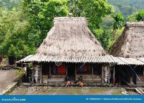 Indonesia Flores Bena Village Editorial Photography Image Of