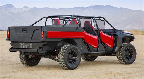 Opened Wide Honda Rugged Open Air Vehicle Concept Off