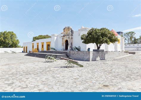 The Beautiful And Historic Loreto Fort In Puebla Mexico Stock Image